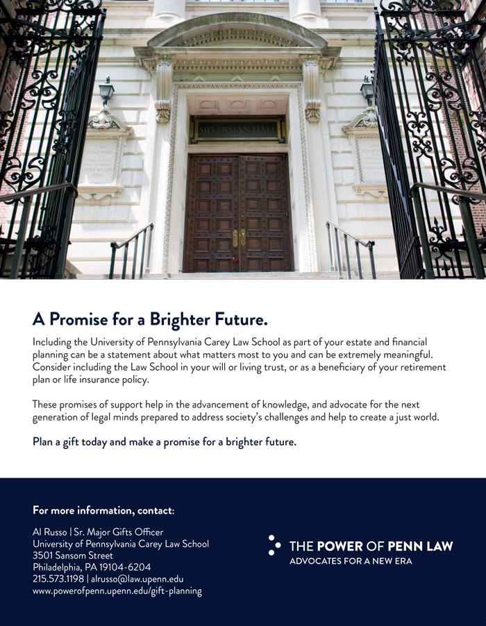 Penn Law Advertisement