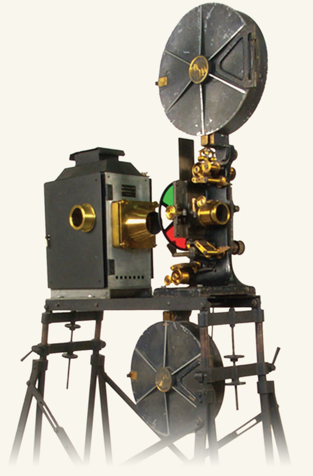 a Kinemacolor 35mm projector